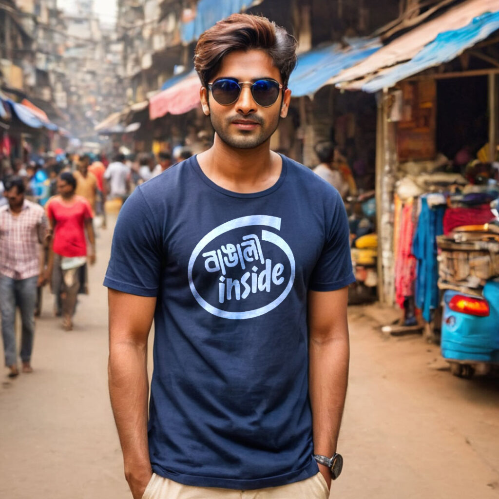 Bangali Inside - Bengali Printed T-Shirt